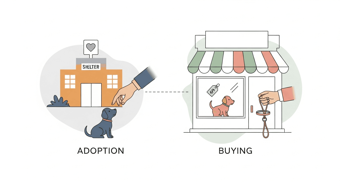 Adopting vs Buying a Pet: Considerations