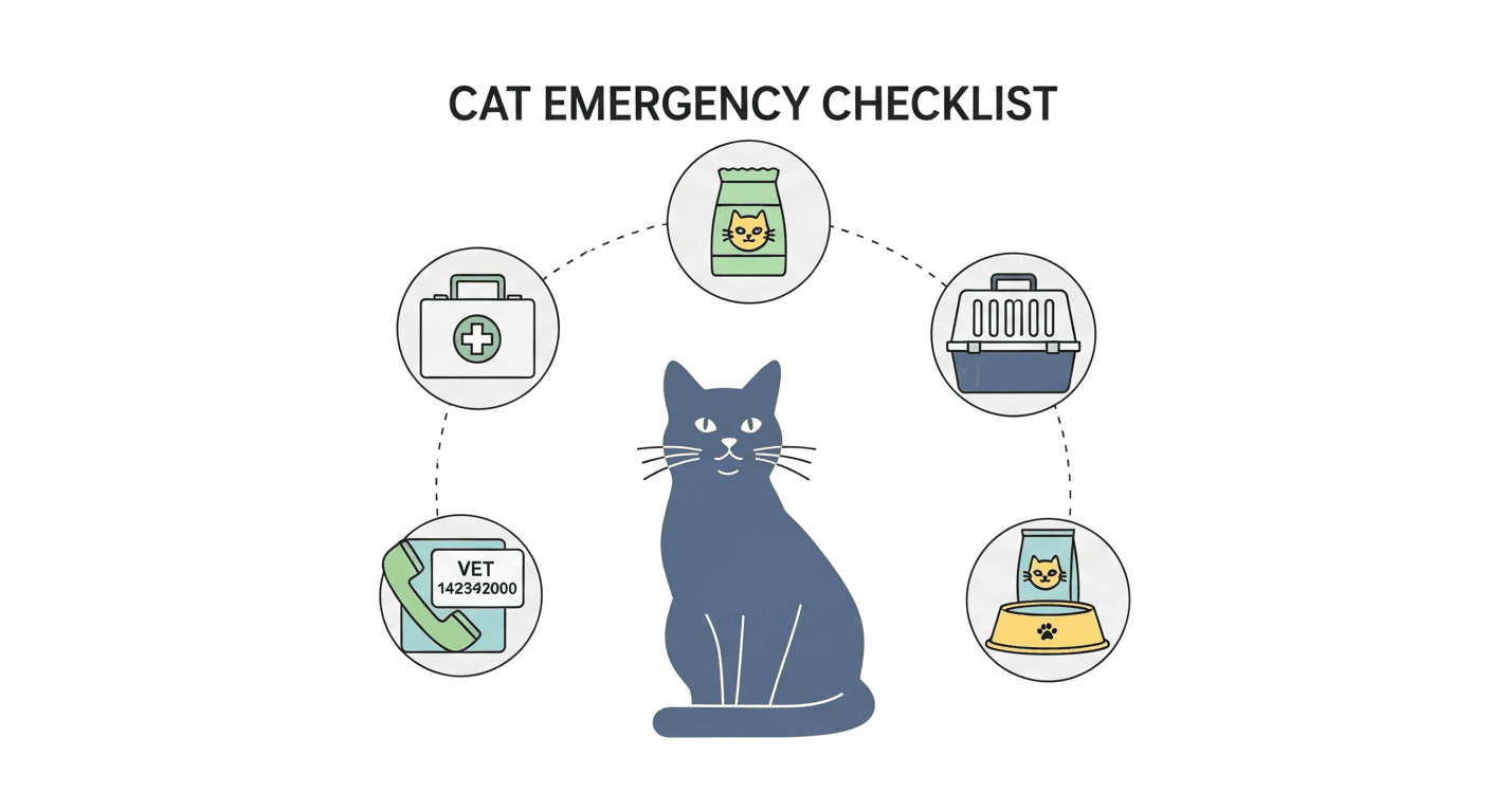 Cat Emergency Checklist: Be Prepared Before It Happens