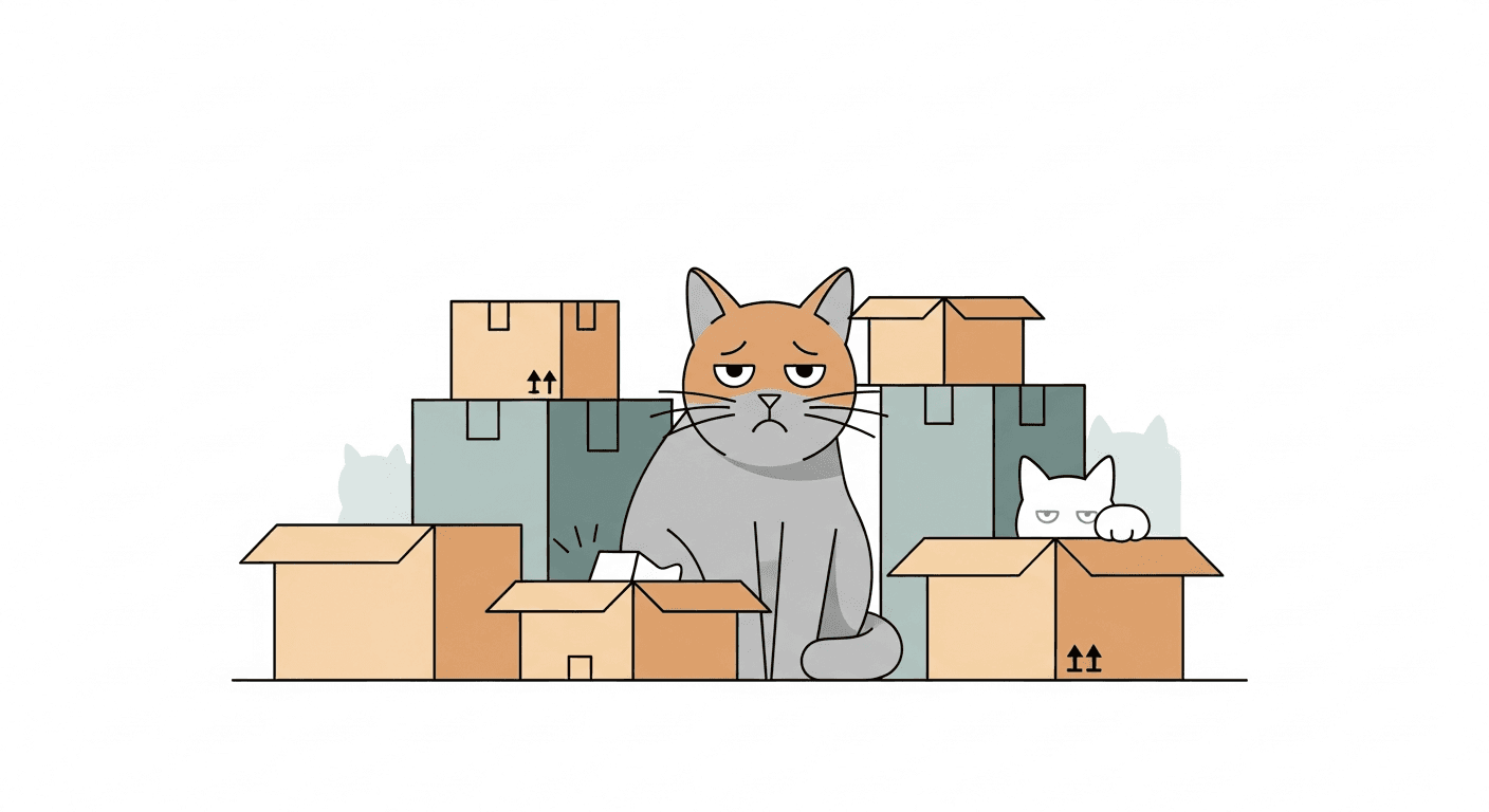 Cat Stress After Moving: How to Help Your Cat Adjust