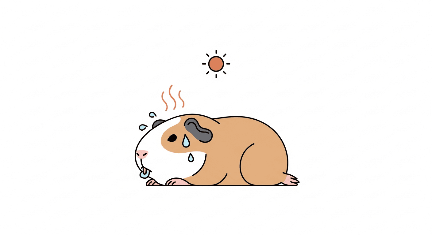 Heat Stress in Guinea Pigs: Recognizing Heatstroke and Keeping Your Pig Cool