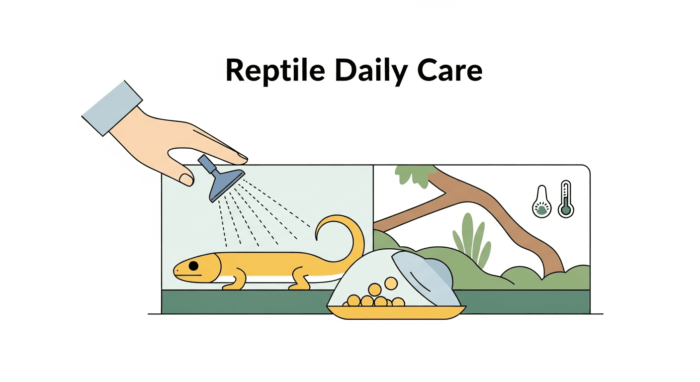 Daily Care Checklist for Reptiles: Building a Routine That Protects Your Animal's Health