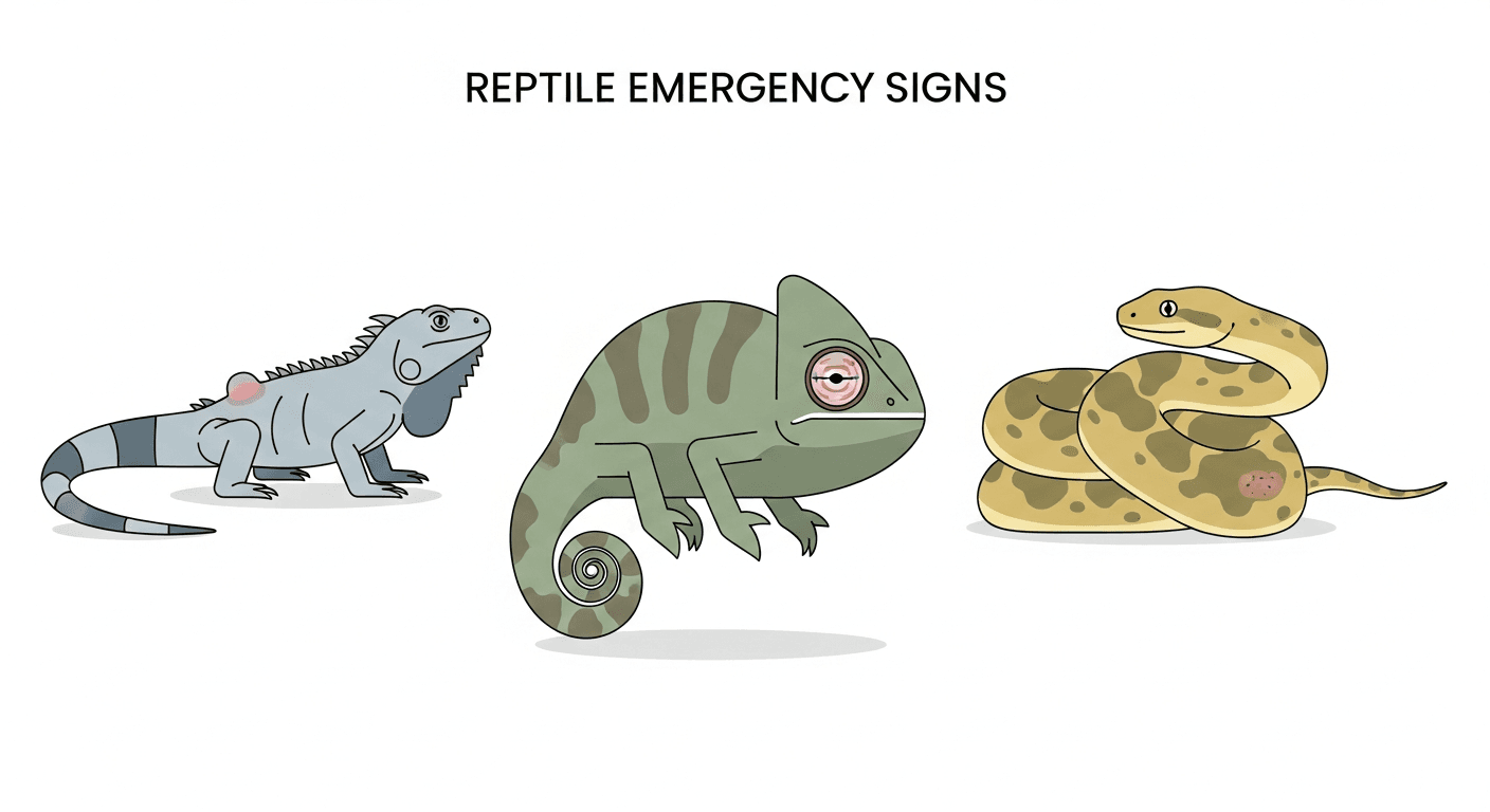 Reptile Emergency Signs: What Cannot Wait and How to Transport Safely