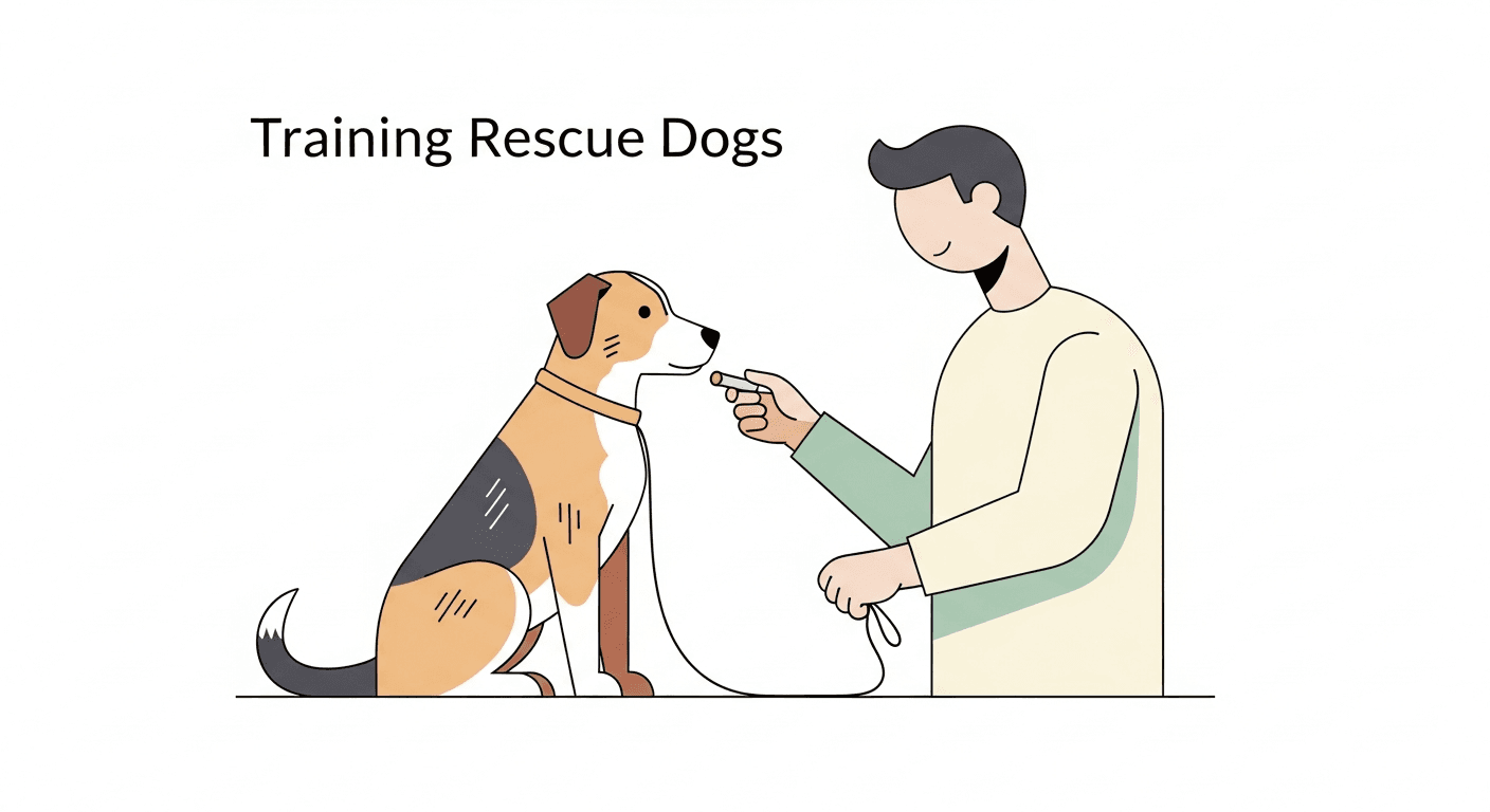 Training a Rescue Dog: Building Trust and Setting Foundations