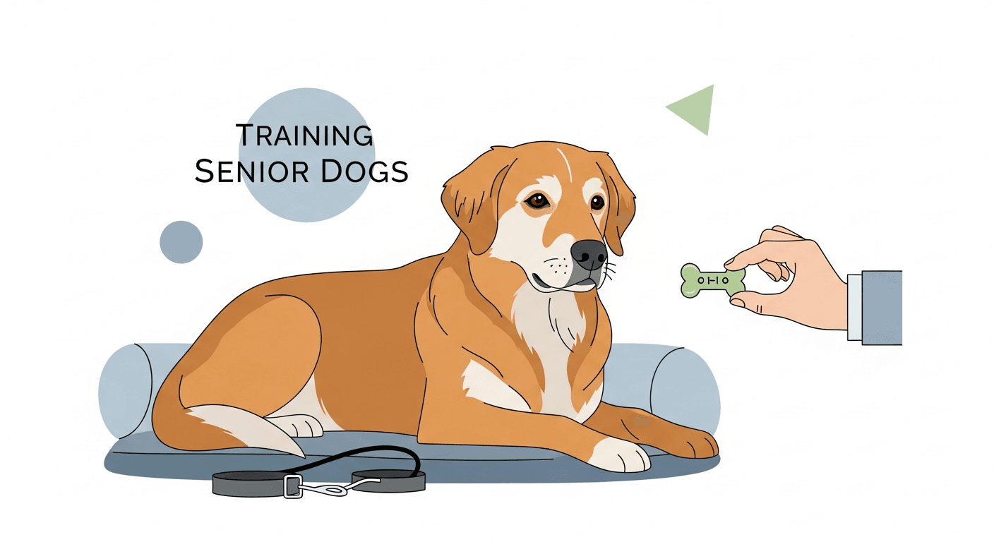 Training Senior Dogs: Adapting Methods for Older Dogs