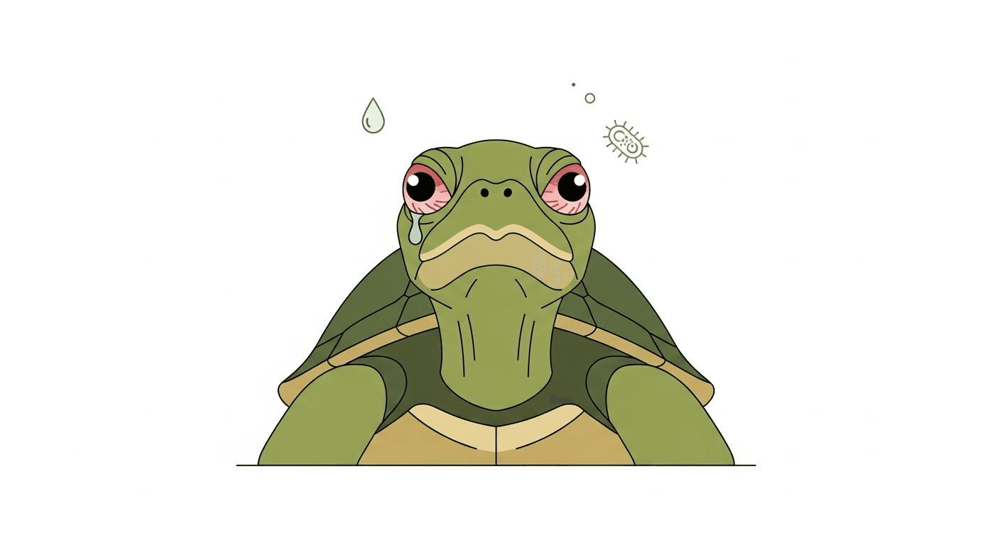 Turtle Eye Problems: Swollen Eyes, Discharge, and What to Do