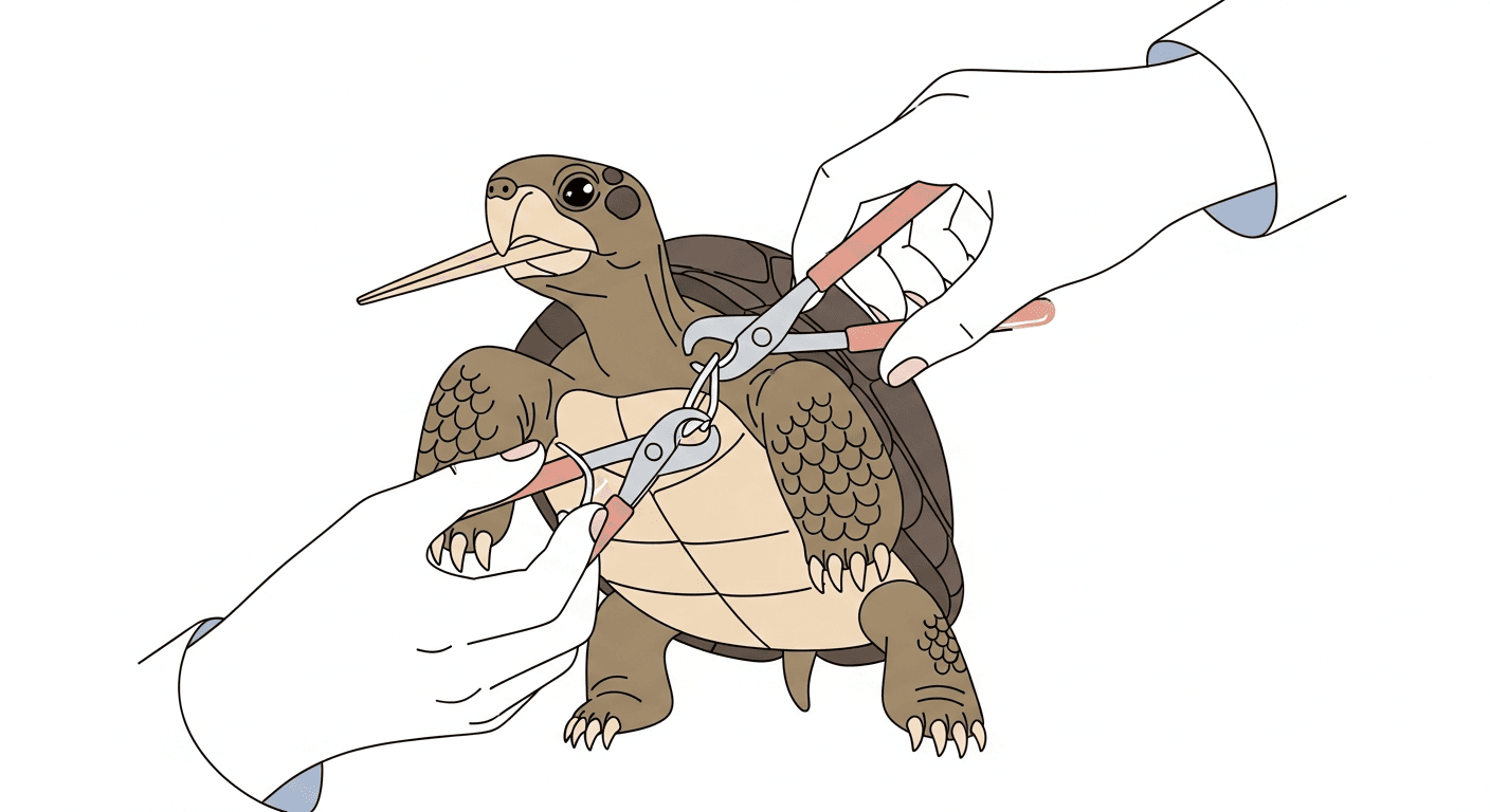 Nail and Beak Trimming for Turtles and Tortoises: When and How to Do It Safely