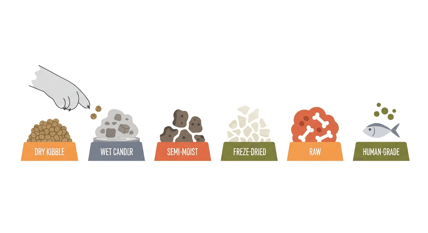 Dry vs Wet vs Raw Cat Food: What's Best for Your Cat?