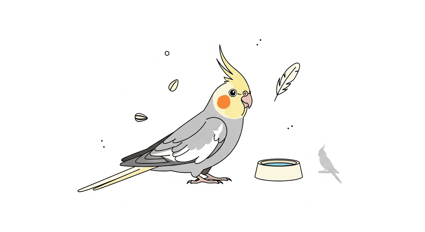 Cockatiel Care Guide: Housing, Diet, Health, and Bonding