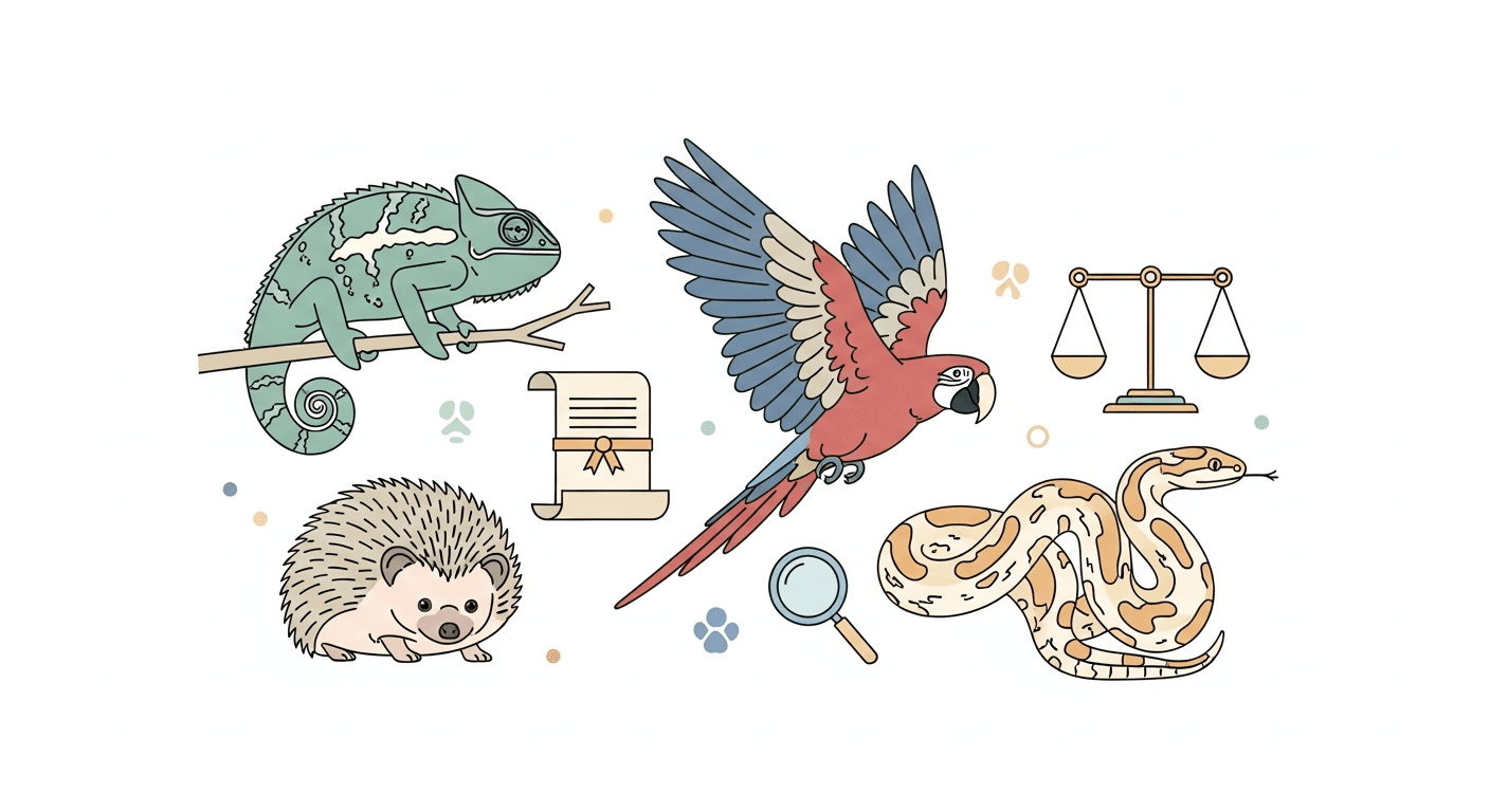 Exotic Pet Ownership Laws: What's Legal and What Isn't