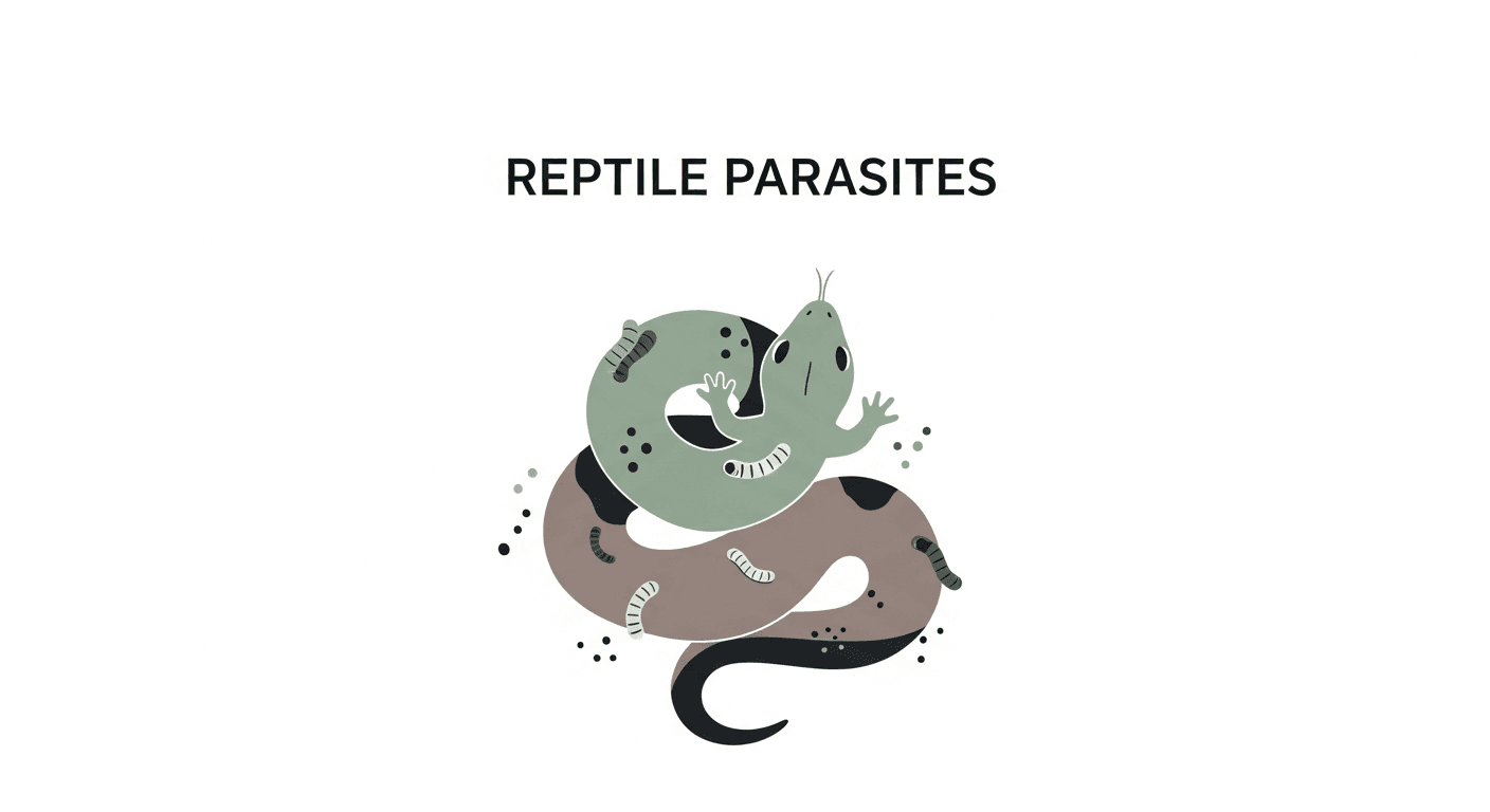 Parasites in Reptiles: Worms, Protozoa, and Mites — Detection and Treatment